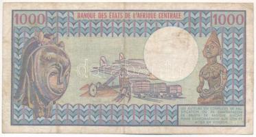 Kongó DN (1978) 1000Fr "T.7 11580" T:F
Congo ND (1978) 1000 Francs "T.7 11580" ...