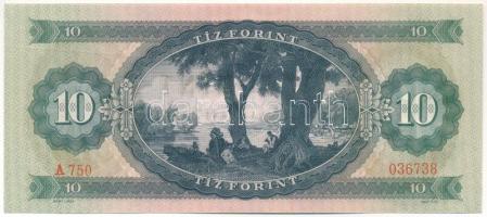 1969. 10Ft "A 750 036738" T:AU 
Hungary 1969. 10 Forint "A 750 036738" C:AU
Ad...