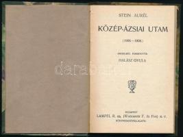 Stein Aurél: Közép-ázsiai utam. (1906-1908). Ford.: Halász Gyula. + Kegel Miksa: Lassalle Ferdinánd ...