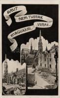 Budapest I. Mátyás templom épen és romokban
