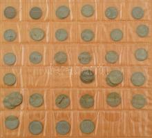 Szovjetunió 1949-1985. 1k-1R (165db) érmetétel 2db orosz nyelvű, műbőr berakóban T:vegyes
Soviet Un...