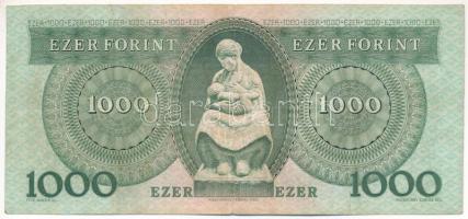 1983. november 10. 1000Ft "B 80670279" T:F,VG 
Adamo F45