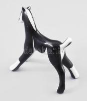 Cmielow Manufaktúra, Zdana Kosicka (1894-1972) tervező: Konik. Porcelán figura, cca 1955/60, jelzett...