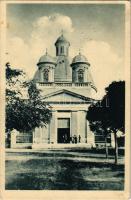 1938 Komárom, Komárno; Kossuth tér a kápolnával / square, chapel + "1938 Komárom visszatért" So. Stpl. (EK)