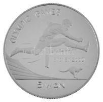 Észak-Korea 2001. 5W Ag "2000. évi Olimpiai Játékok Sydney - Gátugrás" T:PP folt /
North ...