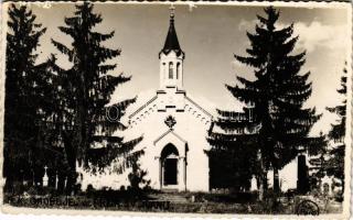 1936 Bácsszentiván, Prigrevica; Temető kápolna / cemetery chapel. Foto Ronto photo