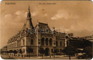 1909 Nagyvárad, Oradea; Görögkatolikus püspöki palota. Vidor Manó kiadása / Greek Catholic bishop's palace (vágott / cut)