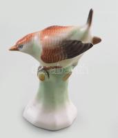 Drasche kismadár. Jelzett, kézzel festett, hibátlan, m: 9 cm