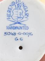 Herend kismadár. Jelzett, kézzel festett, hibátlan, dobozában, m: 7,5 cm