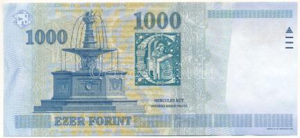 2005. 1000Ft "DA 7158258" T:AU hullámos papír