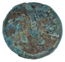 Karthágó Kr.e. 3-2. század AE16 bronz érme (5,02g) T:F
Carthago 3rd-2nd century BC AE16 bronze coin...