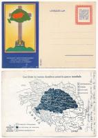 8 db régi irredenta propaganda képeslap / 8 pre-1945 Hungarian irredenta propaganda postcards