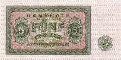 NDK 1955. 5M-100M össz. 5 klf db, komplett sor T:I,II+(egy db)