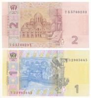 Ukrajna 2013. 2H + 2014. 1H T:UNC 
Ukraine 2013. 2 Hryvnia + 2014. 1 Hryvnia C:UNC