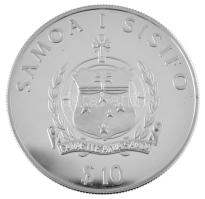 Szamoa 2000. 10T Ag "2000. évi Olimpiai Játékok Sydney - Röplabda" T:PP ujjlenyomat, kis p...