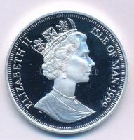 Man-sziget 1999. 1C Ag "2000. évi Olimpiai Játékok Sydney - Gátugrók" T:PP folt Isle of Ma...