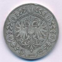 Ausztria 1900. 5K Ag "Ferenc József" T:VF,F ph.
Austria 1900. 5 Corona Ag "Franz Jos...