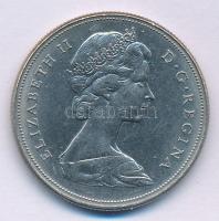 Kanada 1971. 1$ Ni II. Erzsébet / Brit Columbia T:AU,XF Canada 1971. 1 Dollar Ni Elizabeth II / British Columbia C:AU,XF Krause KM#79