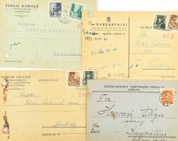 cca 1920-1940 46 db fejléces céges boríték és meghívó. Mind különféle fejléccel, céges reklámmal