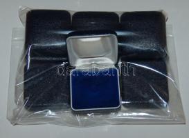 10db dekoratív, használatlan díszdoboz érmékhez, plakettekhez