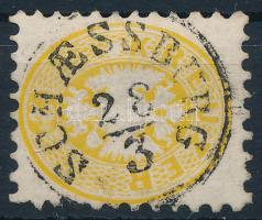 1864 2kr sárga / yellow, szép / nice SCHAESBURG