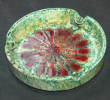 Iparművészeti Vállalat által zsűrizett hamutál 15cm-es átmérővel