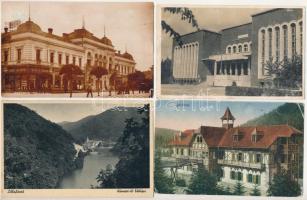 22 db RÉGI történelmi magyar város képeslap vegyes minőségben / 22 pre- 1945 historical Hungarian town-view postcards in mixed quality