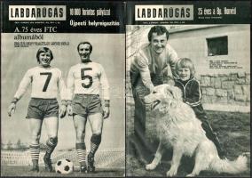 1974-1990 4 db Labdarúgás magazin jó állapotban