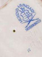 Herendi Matyó Madonna. Jelzett, kézzel festett, hibátlan, m: 18,5 cm