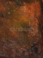 Mednyánszky jelzéssel: Táj. Olaj, falemez. Dekoratív fakeretben. 72x54 cm