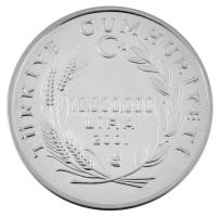 Törökország 2001. 10.000.000L Ag "2000. évi Olimpiai Játékok Sydney" T:PP patina, kis folt...