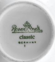 Rosenthal tejkiöntő és két tojás tartó, Fehér mázas, jelzett, hibátlan