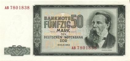 NDK 1964. 5M-50M T:I + 100M T:II össz. 5 klf db, teljes sor