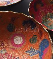 14 db keleti váza, , indiai dísztárgy. zománc festéssel gazdagon díszített, szép állapotban. kb 32 c...