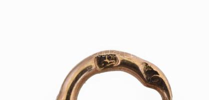 14K arany (Au) király mintás karlánc. Jelzett 6,99 g 20 cm