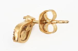 - 
Emporia aranoyzott ezüst (Ag) fülbevalópár gyémánttal, 0,03 cts tanúsítványal, eredeti dobozában...