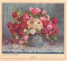 cca 1940 7 db klf grafikus dísztávirat