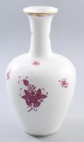 Herendi Apponyi mintás váza. Kézzel festett, jelzett, hibátlan 28 cm