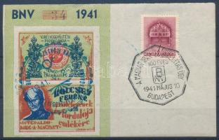 1941/6aa Kölcsey Ferenc II. pecsételt emlékív 05.10. (10.000) / souvenir sheet