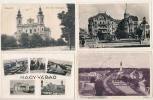 63 db főleg RÉGI erdélyi és román város képeslap vegyes minőségben, sok fekete-fehér / 63 mostly pre...