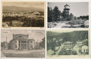 63 db főleg RÉGI erdélyi és román város képeslap vegyes minőségben, sok fekete-fehér / 63 mostly pre...