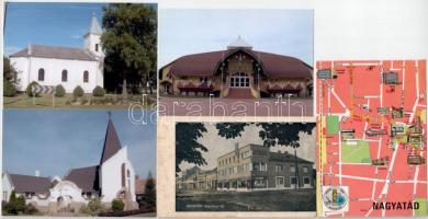 NAGYATÁD - 23 db modern használatlan képeslap