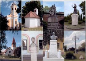 NAGYATÁD - 23 db modern használatlan képeslap