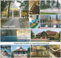 NAGYATÁD - 6 db modern nagy alakú használatlan képeslap