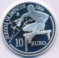 Spanyolország 2004. 10E Ag 2004-es Olimpiai játékok, Athén T:PP  Spain 2004. 10 Euros Ag Olympic Games 2004, Athens C:PP  Krause KM#1101