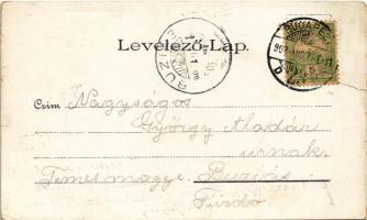 1903 Budapest XIV. Városligeti fővárosi pavillon. Bokor János vendéglője és Weingruber Ignác kávéház...