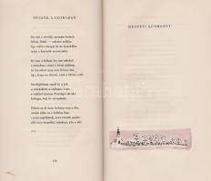 Simon István:
Pacsirtaszó. Versek. 1949-1957. (Dedikált.)
Budapest, 1958. Magvető Könyvkiadó (Béké...