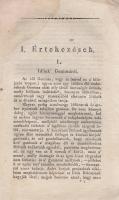 Tudományos Gyüjtemény. Szerkesztette Vörösmarty Mihály. Tizenharmadik esztendei Folyamat, VI. kötet....
