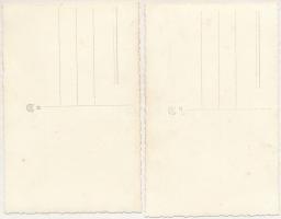 Shirley Temple (1928-2014) - 2 db régi magyar kiadású képeslap / 2 pre-1945 Hungarian postcards