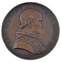 Olasz államok / Pápai Állam 1825. "XII. Leó pápa / Vatikáni Szent Kapu befalazása" kétoldalas bronz emlékérem. Szign.: Giuseppe Girometti (42,8mm) T:XF patina, ph. Italian states / Papal State 1825. "Pope Leo XII / Walling of the Holy Gate of the Vatican" bronze commemorative medal. Sign.: Giuseppe Girometti. "LEO XII PONT MAX ANNO III / ET CLAVSIT - MDCCCXXV" (42,8mm) C:XF patina, edge errors